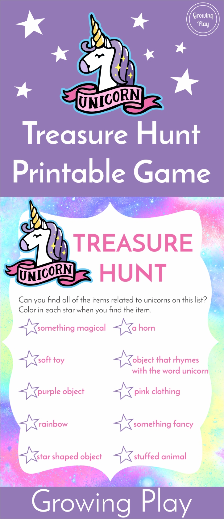 Unicorn bingo printable free